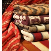 Одеяло шерстяные в ассортименте фотография