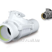 Клапан обратный канализационный Кarmat (Кармат) ZB 50 Версия А Белый фотография