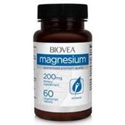 Витамины для сердца Biovea Magnesium 200 мг 60 табл фото