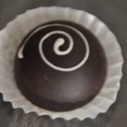 Шоколадные конфеты ручной работы "Говерла" в черном шоколаде