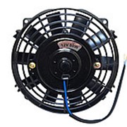 Вентилятор охлаждения универсальный 7" прямые лопости 12V 80W