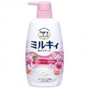 Cow Brand Увлажняющее молочное жидкое мыло для тела с цветочным ароматом COW Milky Body Soap Floral фотография