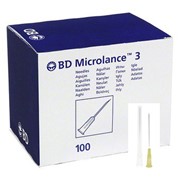Игла инъекционная 0,3 х 13 мм для мезотерапии BD Microlance фото