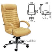 Кресло офисное Orion steel chrome кожа, хром, песочный 530619 фото