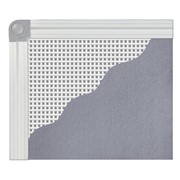 Доска магнитно-текстильная Buromax 60x90см, алюминиевая рамка (BM.0020)