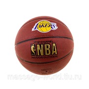 Мяч баскетбольный Spald №7 NBA Lakers PU фотография