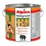 Грунтовка для защит древесины Alpina HolzGrund Farblos (прозрачный) 2.5л
