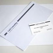 Разработка макета визитки, бланка, конверта