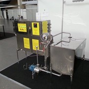 Пастеризатор молока инфракрасный для выпойки телят, производства сыра, пакетирования 200 л/ч УЗМ-0,2 фото