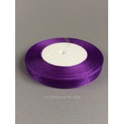 Лента органза 12 мм (45 м), темно-пурпурный фото