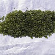 Стеклянная крошка, зеленый хром COE 82, мелкий, 1000 гр.
