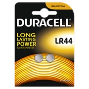 Батарейки DURACELL LR44 алкалиновые 1.5V 2 шт. 81488664