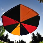 Зонт садовый большой фото