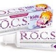 Паста зубная R. O. C. S. kids бабл гам 4-7 лет Россия-Швейцария фото