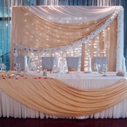 Оформление и организация свадьбы, украшение шарами, украшения свадебного стола Киев фото