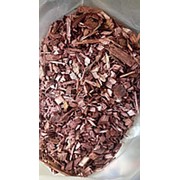 Щепа декоративная коричневая (Мульча) - 40 литров