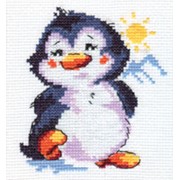 Набор для вышивания Пингвиненок фотография