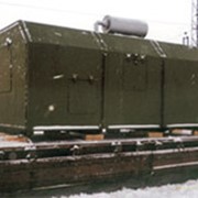 Стационарные дизельные электростанции в утепленном Кунге типа ППУ с дизельными агрегатами