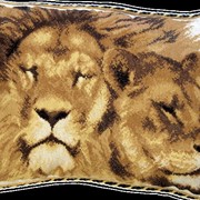 Вышивка набор Львы, набор для вышивки фото