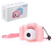 Детский фотоаппарат «Начинающий фотограф», цвет розовый фото
