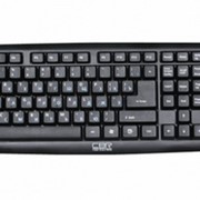 Клавиатура CBR KB-107, 107 кл., офисн., USB, черная фото