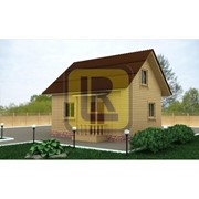 Дом из бруса Проект №7 (6х6) фото