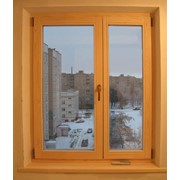 Окна деревянные ГАРМОШКИ фото