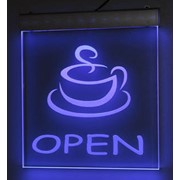 Свитильник "CITY" светодиодный для кафе: Open