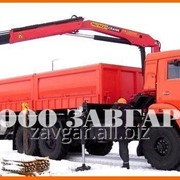 Самосвал Камаз трехсторонняя 43118 с Palfinger 15500A