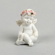 Сувенир “Ангелок-милашка в венке из роз“ 906848 фотография