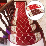 Европейский стиль Пастырская ковровая дорожка Протекторная лестница Анти Коврики для беговых лестниц фотография
