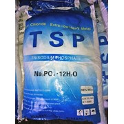 Тринатрийфосфат (тризамещенный фосфорнокислый натрий, фосфат тринатрия декагидрат) Na3PO4 * 12H2O.