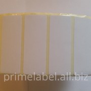 Термотрансферные этикетки 40х15, 8000 этикеток в роле фото