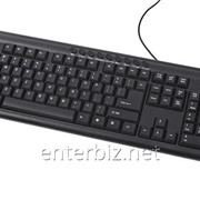 Клавиатура Gembird KB-M-101-RU PS/2 черная