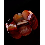 019347 Браслет Агат 20 см. фото