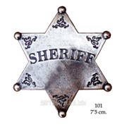 Значок шерифа США, шестиконечный DE-101