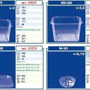 Пищевая упаковка, Ёмкость Комус-упаковка, Пищевая ёмкость фотография