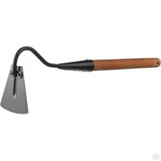 Мотыжка узкая PROLine, с тулейкой, с деревянной ручкой, GRINDA 421518, 113х100х575мм фото