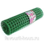 Решетка садовая пластик 1,0*20м ячейка 50х50 ( зеленая, темно-зеленая) СР-50 фотография