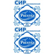 Творог 5% пергамент ТМ Prestige (ТМ Престиж) фото