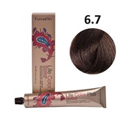 Крем-краска для волос Farmavita Life Color Plus 6.7 светлый коричневый кашемир, 100 мл фотография