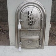 Дверца печная спарка (АР)(Рум) “Бамбук“. блеск фото