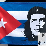 Флаг с Че Геварой 40х60 см. фото