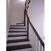 Лестница из бука фотография
