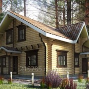 Проект деревянного дома, артикул 32