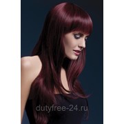 Бордовый парик Sienna фото