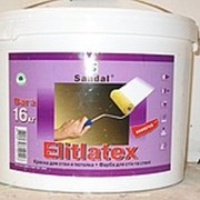 Краска водоэмульсионная моющаяся матовая Elitlatex фото