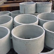 Кольца стеновые цилиндрические фальцевые для колодцев, скважин, шахт. КС 10-2-0 фото