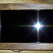 Рамки на телевизор деревянные, мебель состаренная фото