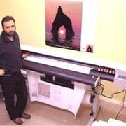Полноцветная широкоформатная печать и сканирование фотография